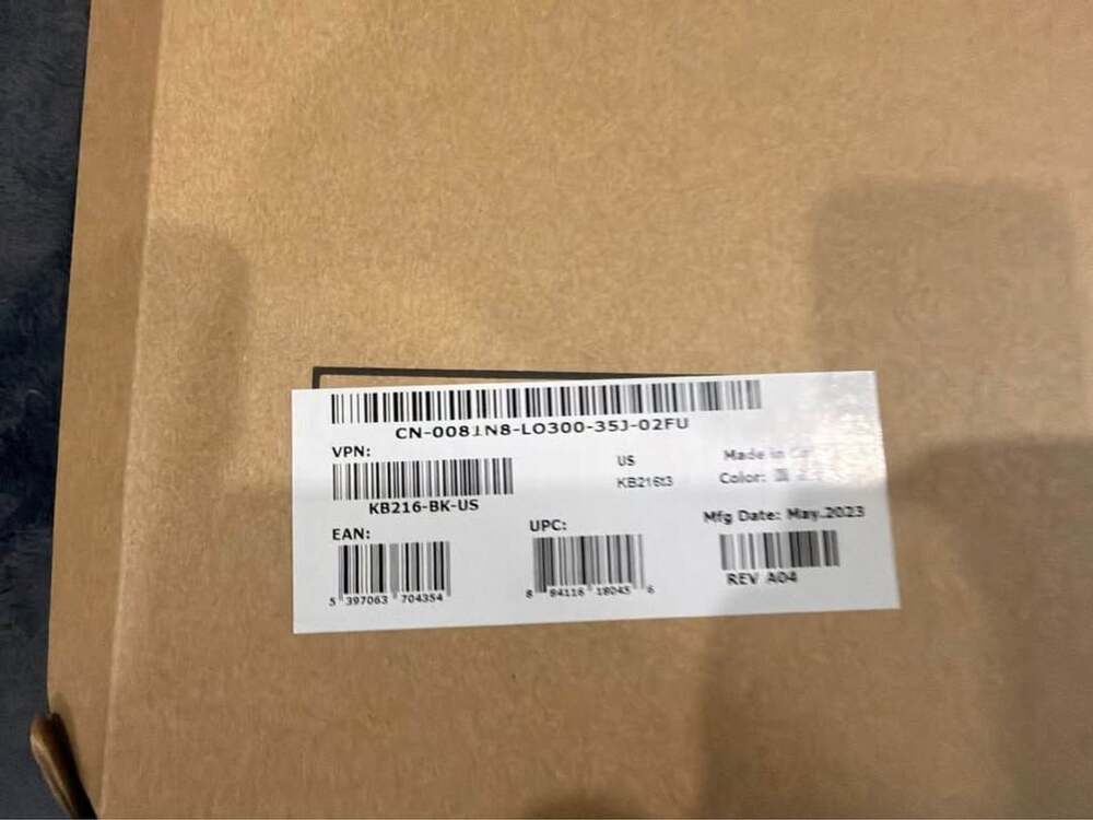 Dell Wired Keyboard + Mouse Set - Brand New